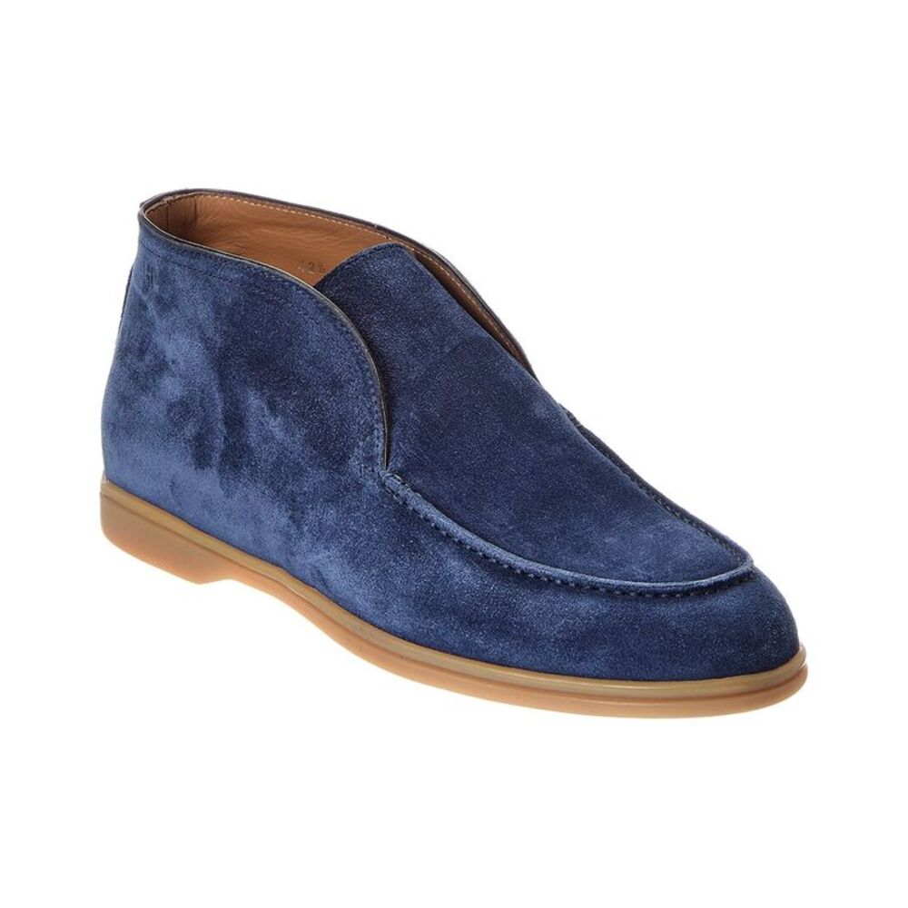 Harry's Of London Tower Suede Loafer, Blue